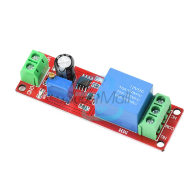 NE555 12V Adjustable Disconnect/Connection Time Delay Relay Timer Switch Module