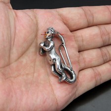 Large Solid Stainless Steel Angel Boy Clasp Carabiner Wallet Key Chain FOB Clip