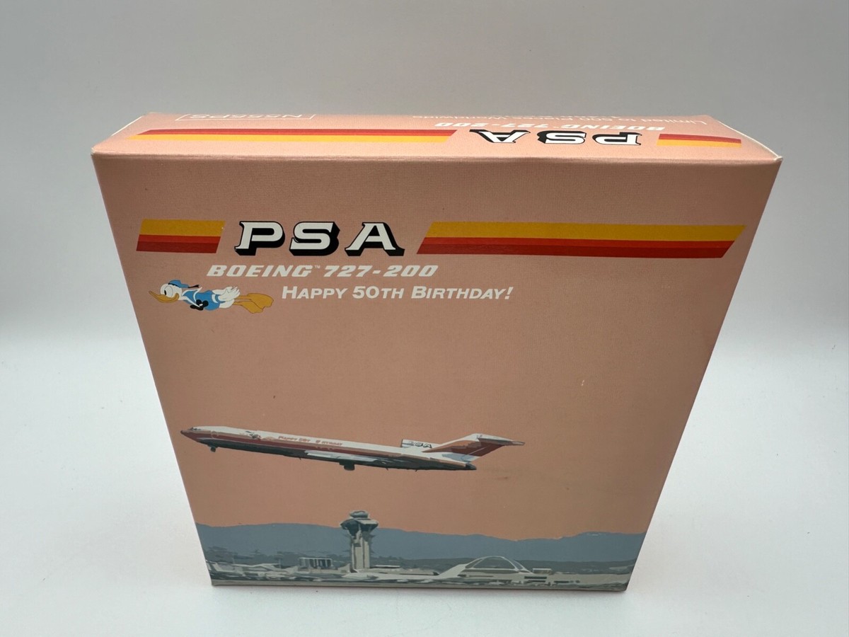 Gemini Jets PSA Pacific Southwest Boeing 727-200 1:400