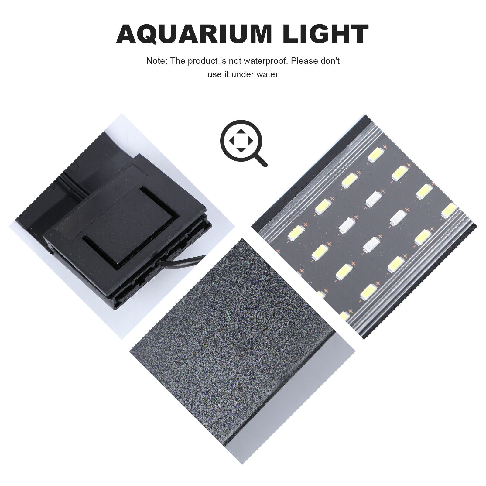 Lumière LED 2022 à clipser 14W pour Aquarium, lumière pour aquarium, Mode  lever-soleil, lumière du jour, lumière de la lune et Mode bricolage, 24/7