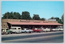 Postcard Little Rock, California, Charlie Brown Farms Oversized A2112