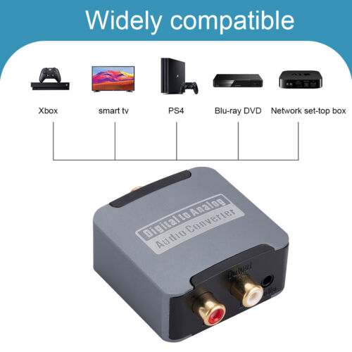 Digital To Analog Audio Converter Convenient DAC Audio Converter Useful for TV - Bild 4 von 11