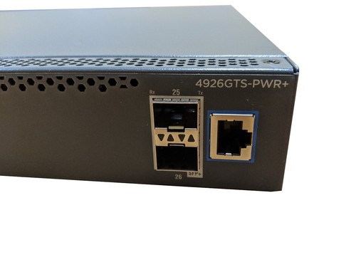 Interruptor extremo de 24 puertos con soportes Avaya AL4900A02-E6 ERS4926GTS-PWR+ - Imagen 3 de 3