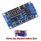 DELAY TIMER SWITCH RELAY 5V 12V 24V DC 15A SWITCH SECONDS MINUTES & HOURS