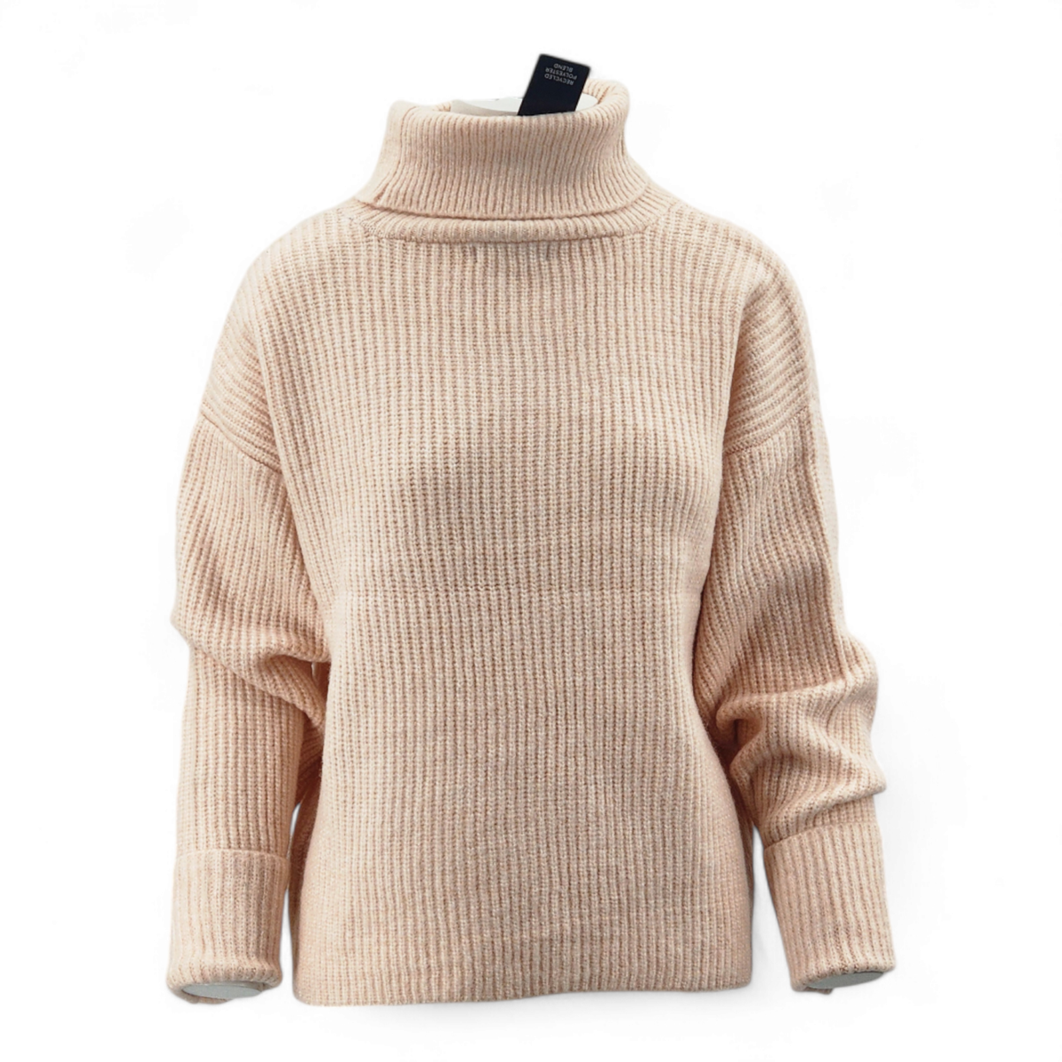M&S Collection Cable Knit Roll Neck Jumper with Long Sleeves RRP