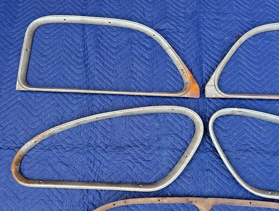 Chrysler Airflow C-2 1935 36 cupé OEM interior ventana adorno molduras Foto 2 de 4