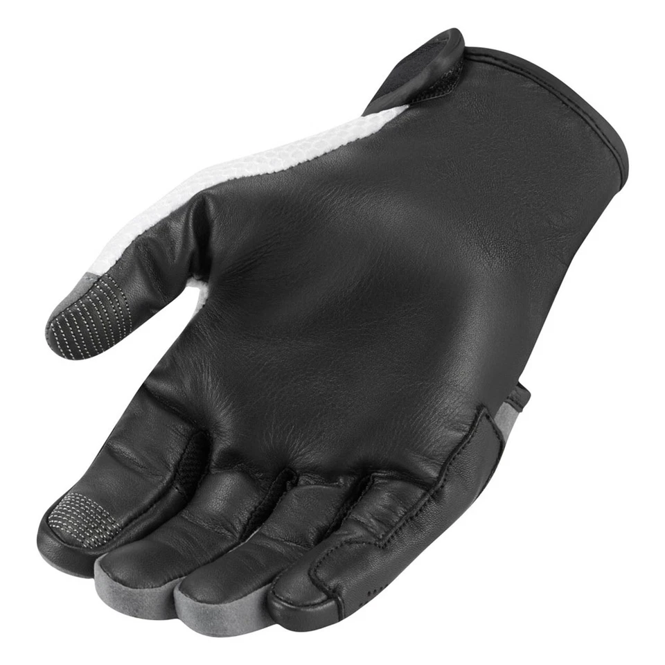 NUEVO Guantes Icon Overlord Para Hombre - Rojos - Pequeños - MOTOCICLETA/OFFROAD Foto 2 de 3