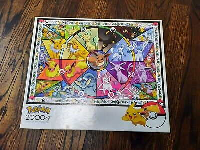 Buffalo Games Entertainment Pokemon Eevee Evolutions Frames 100 Pieces  Jigsaw Puzzle