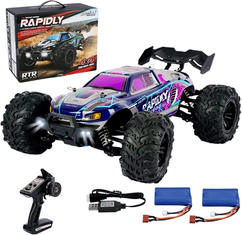 ホビーラジコン RAPIDLY 4*4 wheel drive off road Rapidly 1:16 Scale Remote Control Car, 4WD High Speed 38+ Km