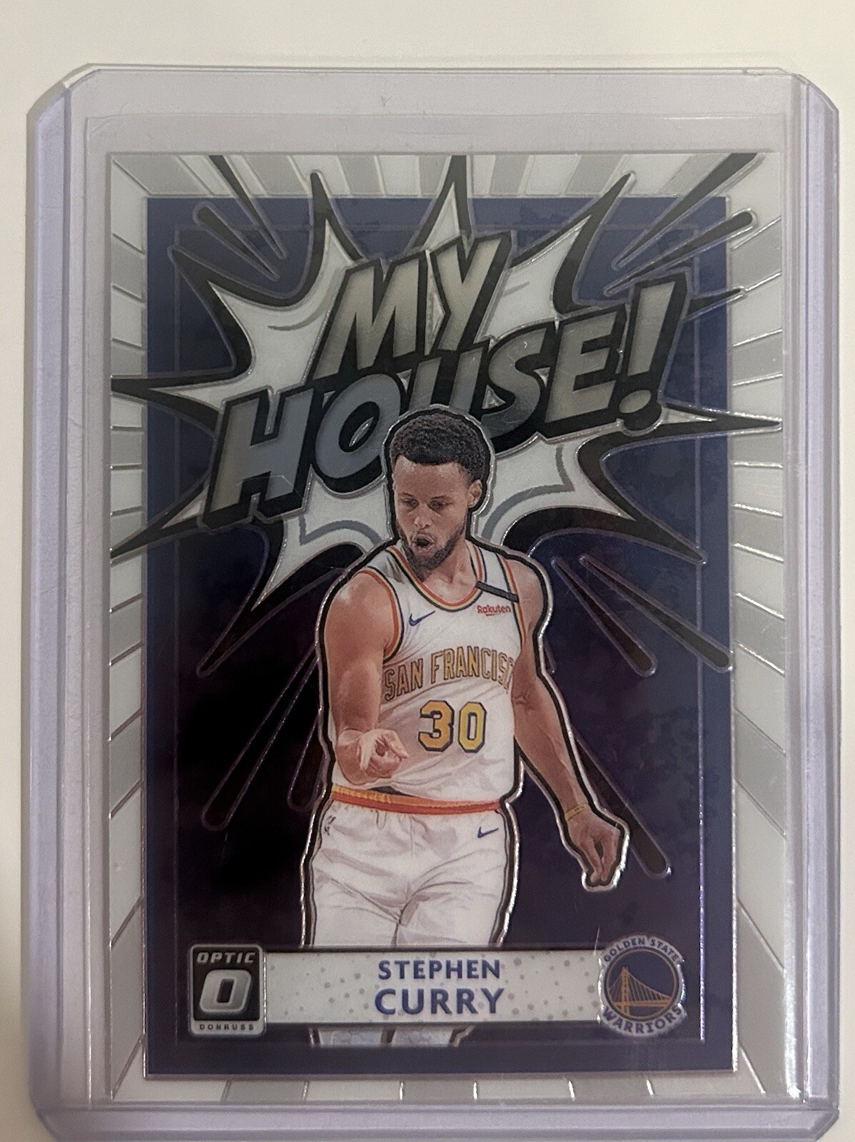 2020-21 Panini Donruss Optic - My House Holo Prizm #5 Stephen Curry