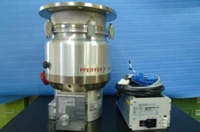 Pfeiffer Vacuum Turbomolecular Pump TPH 1201 P With Electronic Drive Unit TC 750