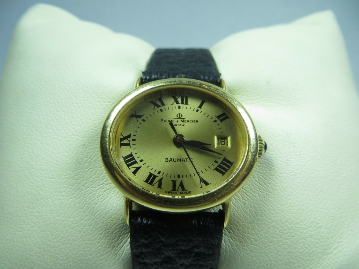Baume Mercier Damenuhr-Baumatic Gold-Box 5337