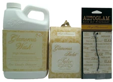 Tyler Candle - Glamorous Wash - High Maintenance -  w/sachets & autoglam - 32oz