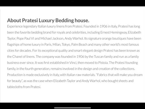 NEW PRATESI BATH MAT~EVANESCENZA PRINTED~ORG $590 🧡RARE🧡 - Picture 10 of 10