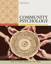 Community Psychology: Linking Individuals and Communities - Hardcover - GOOD