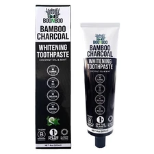 Bamboo Charcoal Toothpaste | 4oz / 120ml | Mint Flavor | Aluminum Tube