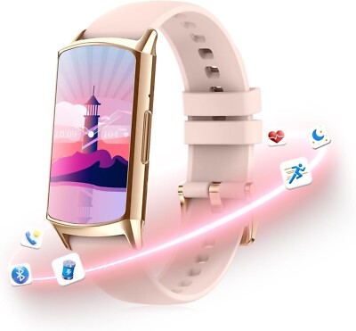 Smartwatch Damen mit Telefonfunktion Armbanduhr Watch für iPhone Samsung Huawei