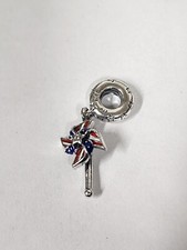 AUTHENTIC PANDORA AMERICAN PINWHEEL DANGLE #798929C01 *RETIRED*