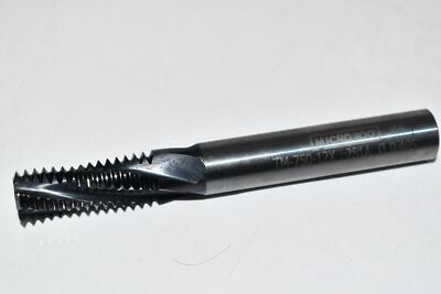 Micro 100 TM-750-12X Carbide Precision Thread Mill 4 Flutes, 0.060'' Cutter Diam