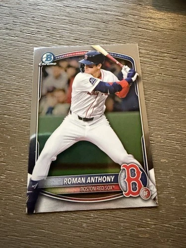 2025 Bowman Chrome Prospects Roman Anthony (RC) #BCP-167 Boston Red Sox