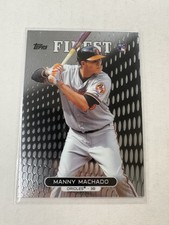 MANNY MACHADO 2013 Topps Finest #80 RC Orioles, Padres