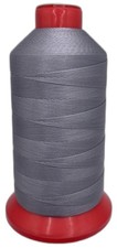 Bonded Nylon Sewing Thread V-69 T70 1500yds for Outdoor, Upholstery Gray
