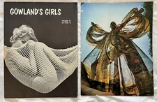 Gowland’s Girls Vol 6 & 10 1960s Peter Gowland Nude & Figure Photo Catalogs OOP