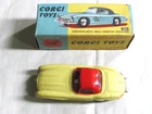 New ListingVintage Corgi Toys Mercedes-Benz 300SL Car Model # 304 Yellow Red Hardtop