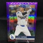 2026 Topps Chrome - Shohei Ohtani #1 Purple Refractor /75 🔥🔥🔥