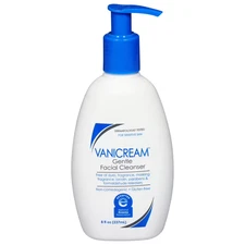 VaniCream Gentle Facial Cleanser, For Sensitive Skin, Fragrance Free, 8 fl oz