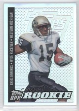 2006 Topps Draft Picks and Prospects (DPP) Chrome Refractor Greg Jennings 0c2