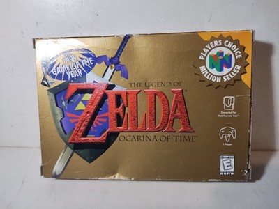 Empty Zelda Ocarina Of Time Nintendo Game Box Only