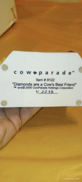 Cow Parade Diamonds are a Cow's Best Friend #9122