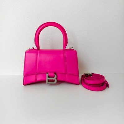 Balenciaga Hourglass leather crossbody bag Xs