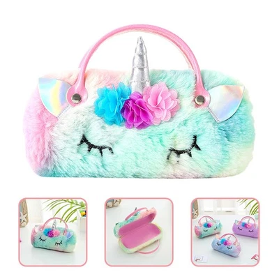 Étui À Lunette Etui Lunettes Licorne Porte-lunettes Étuis De Soleil - Photo 1/4