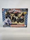 Vintage 1997 Bandai Power Ranger Turbo Blue Senturion With Cycle. New In Box!