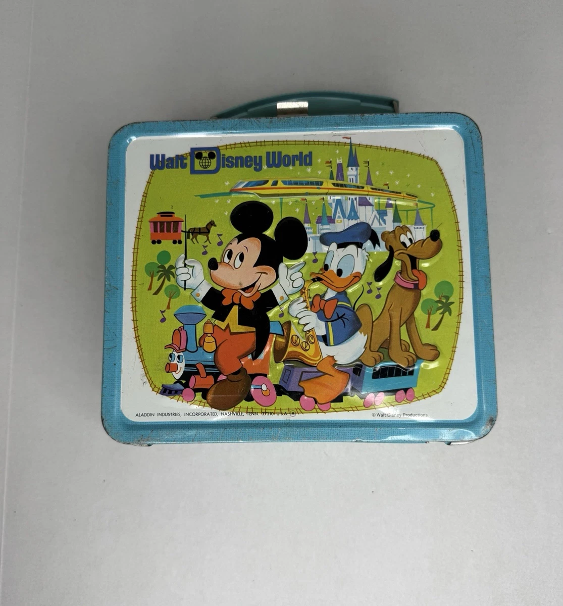 Walt Disney World Lunch Box In Collectible Metal Lunchboxes 1970