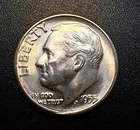 1955-S  Roosevelt Dime BU 90% Silver