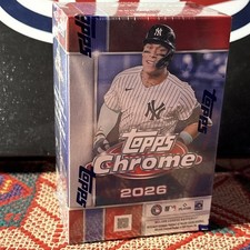 2026 Topps Chrome Baseball MLB Blaster Box Factory Sealed NEW! Ready! Have 4