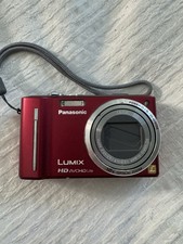 Panasonic Lumix DMC-ZS7 12x Compact "Travel Zoom" Digital Camera - Red