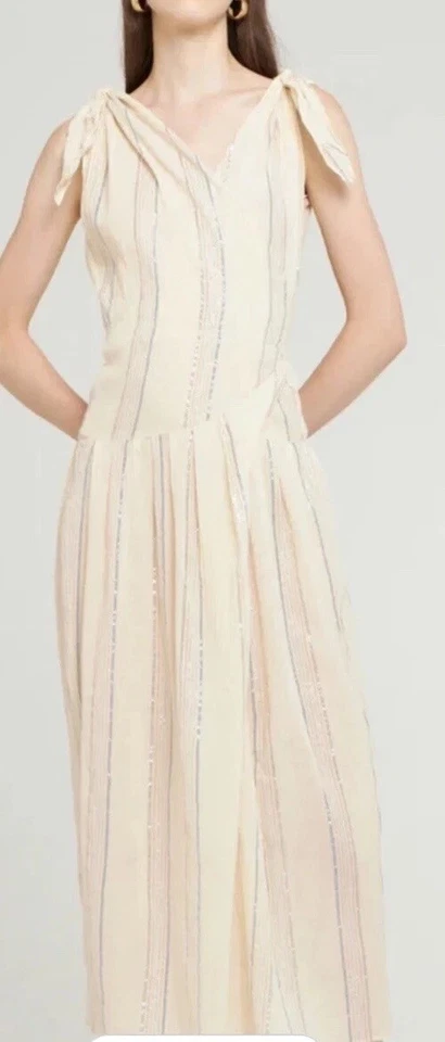 Antik Batik Caroline Mimi Crepe Sparkle Dress NWT  XS Retail $315 - Image 2 of 4