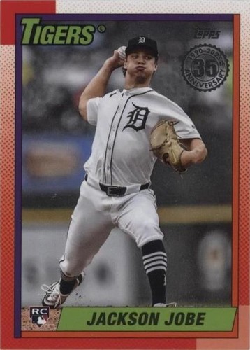 10枚限定　topps JAPAN Edition jackson jobe 2025 Topps Update Japan Edition Jackson Jobe RC 1990 Topps Auto