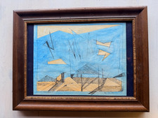 LYONEL FEININGER -  Aquarell auf Papier, gerahmt -