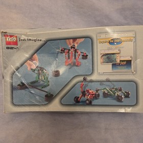 Vintage 2001 TECHNIC: Battle Cars (8241) 100% COMPLETE W Manual and Box