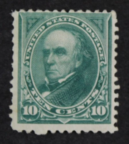 CKStamps: US Stamps Collection Scott#258 10c Webster Mint HR OG