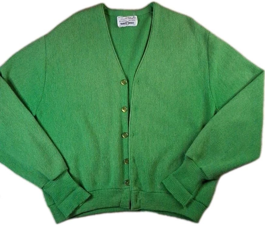 Vintage Alpaca Cardigan In Men's Sweaters for sale | eBay