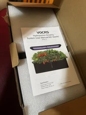 Hydroponics Growing System Indoor Garden - VOCRS 12 Pods Herb Garden Kit Indoor