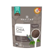 Graines De Chia Bio 8 Oz Par Navitas Organics