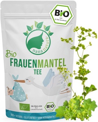NanaNatura's BIO Frauenmanteltee 65g | Frauenmantelkraut aus Deutschland