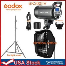 Godox SK300II V Strobe Flash Monolight,80*80c...